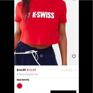 Forever 21 k Swiss tee